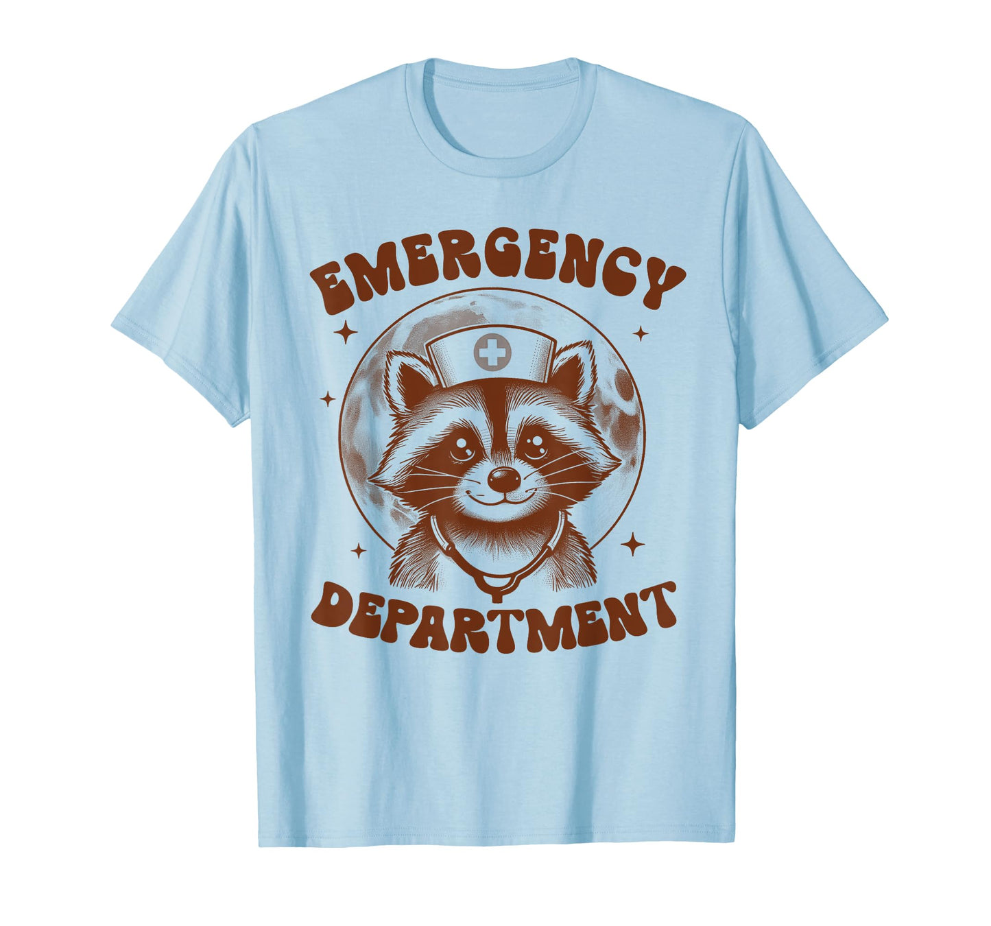 Emergency Room Nurse Racoon ER Nursing Emergency Department T-Shirt