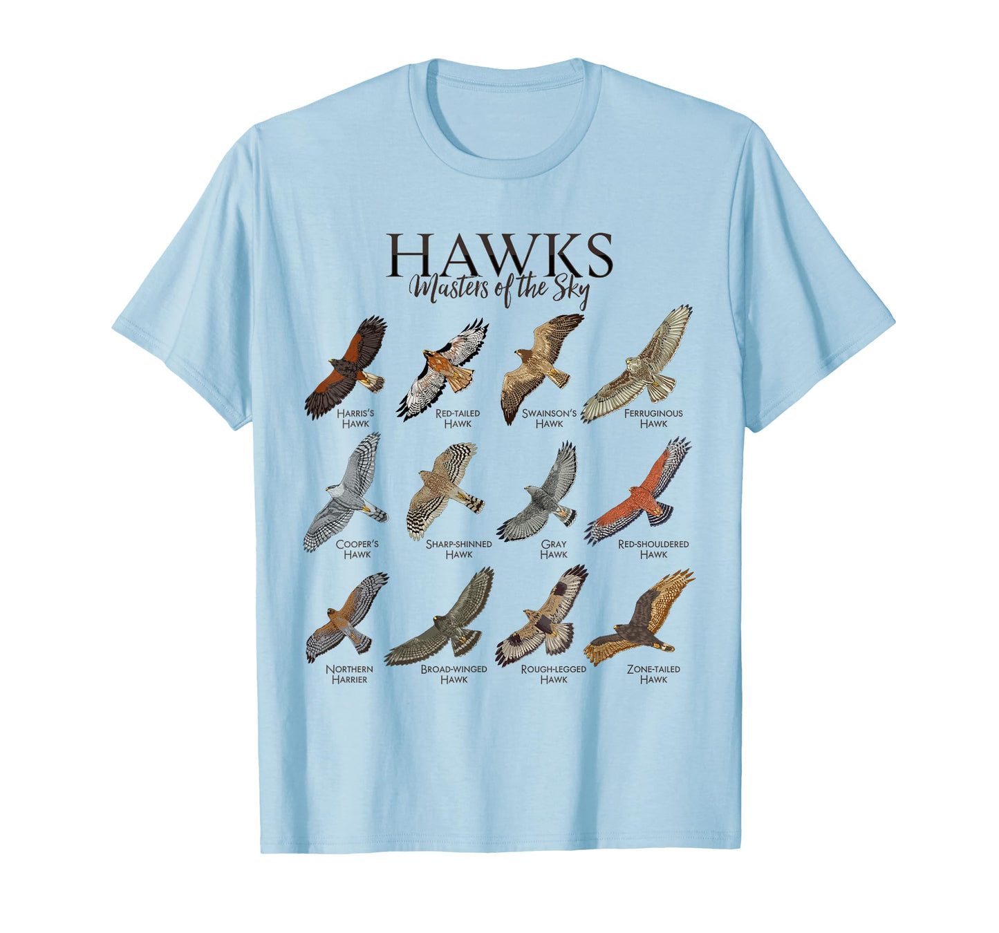 Fascinating Birds of Prey - Falcons T-Shirt
