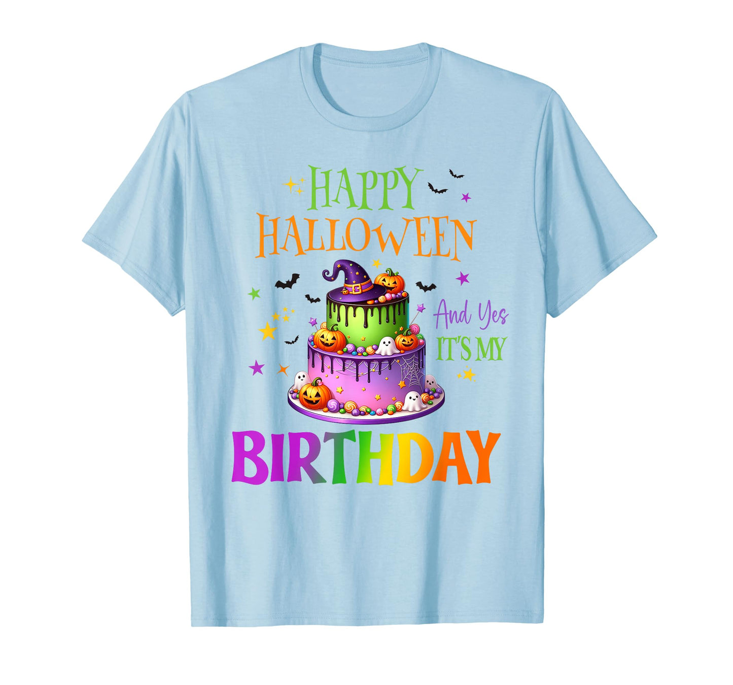 Halloween Skeleton Birthday Boy Party Spooly Girls Bday T-Shirt