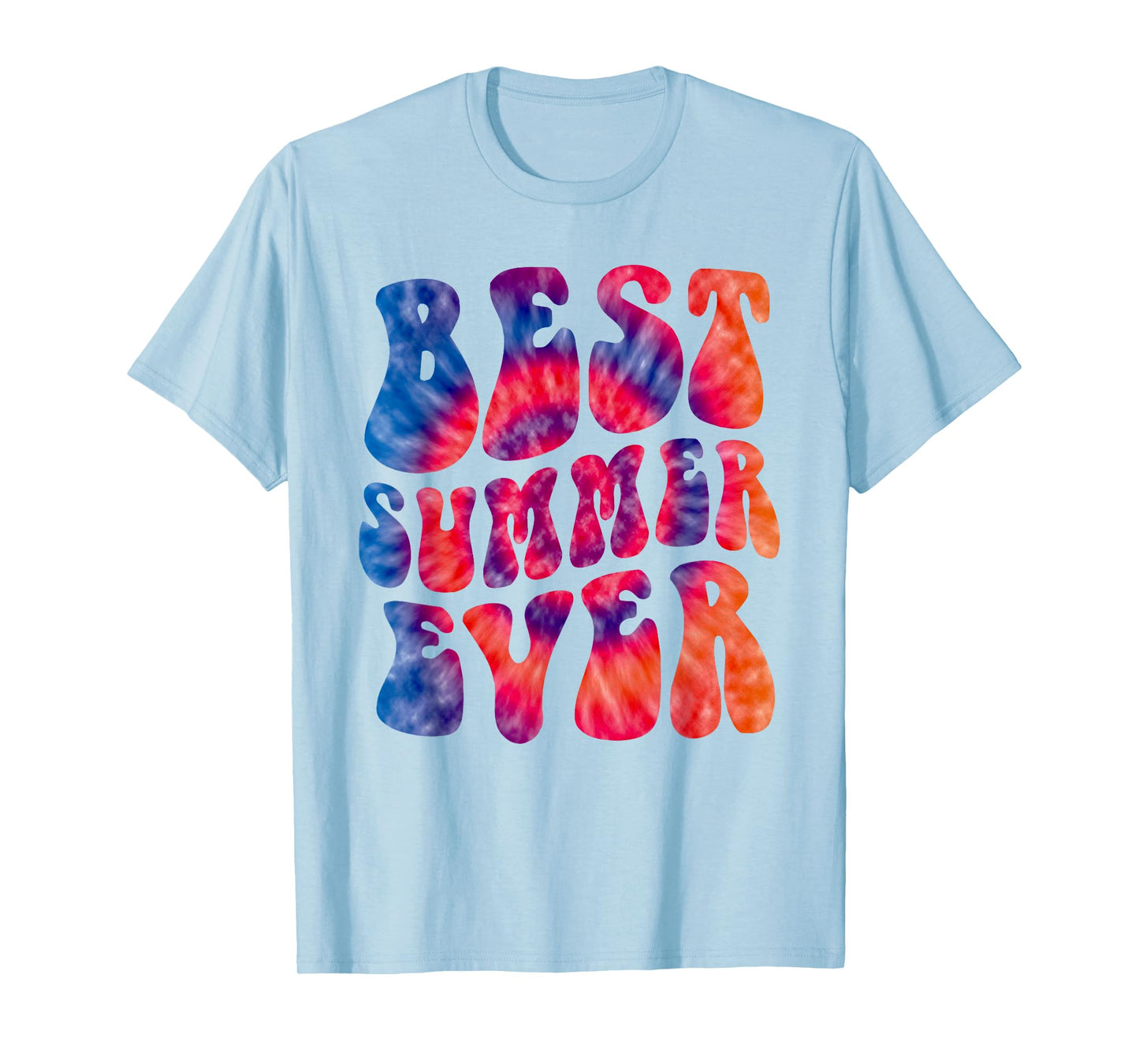 Retro BEST SUMMER EVER Camp Crew Vibes Kids Campfire Sunny T-Shirt