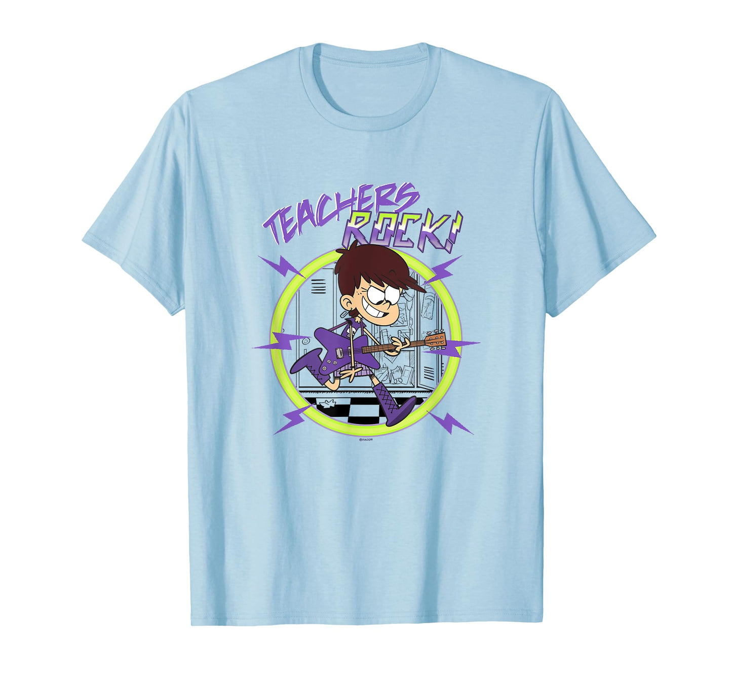 The Loud House Teachers Rock! Luna Loud Epic Portrait T-Shirt