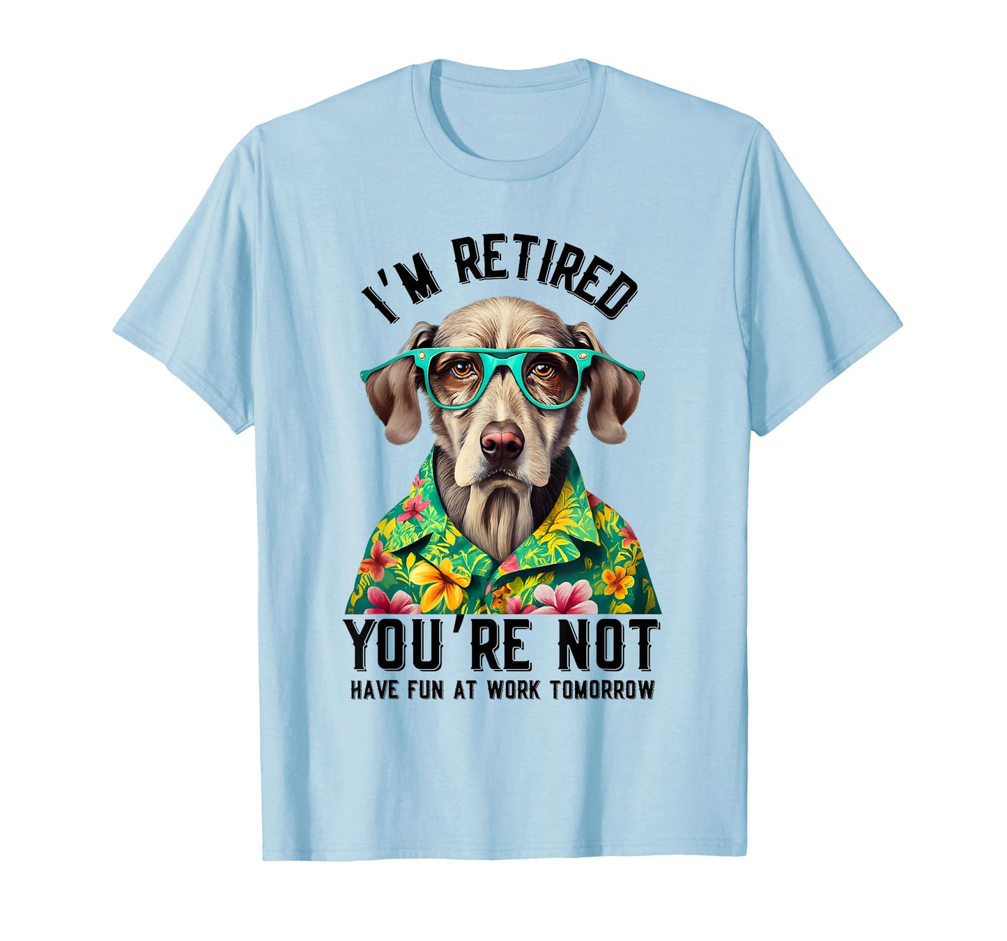 Funny Dog Retirement 2025 Designs by Luna - Retirement T-Shirt - Grey, Small - Classic Fit, Short Sleeve - Humorous Graphic Design - Adults, Retirees, Men