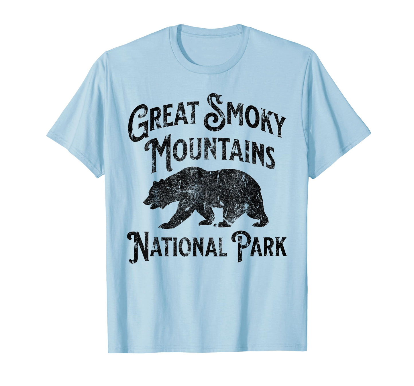 Great Smoky Mountains National Park Tennessee Hike Bear T-Shirt