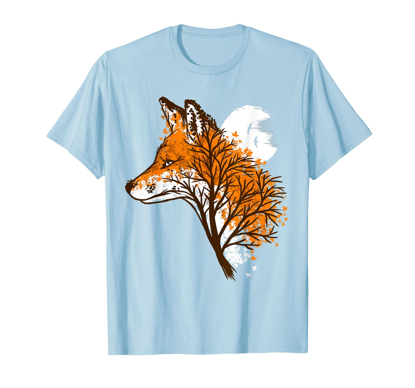Beautiful Animal Tree Fox T-Shirt