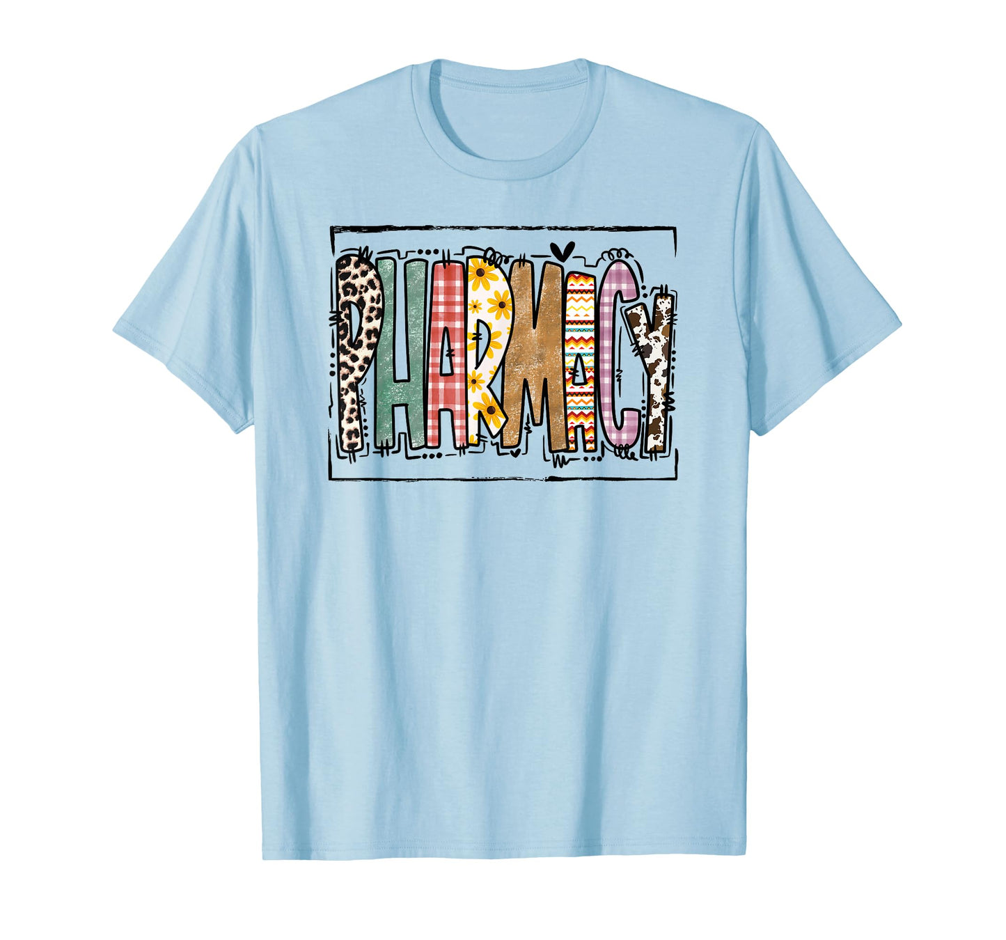 Pharmacy Fall Phamacist Healthcare Worker Autumn Funny T-Shirt