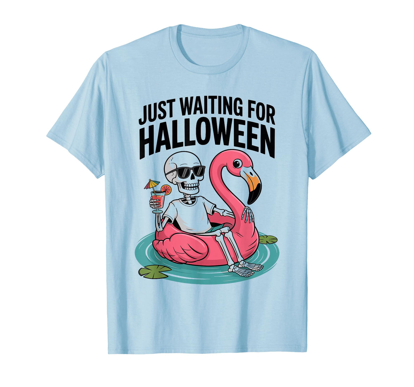Summerween Just Waiting for Halloween T-Shirt