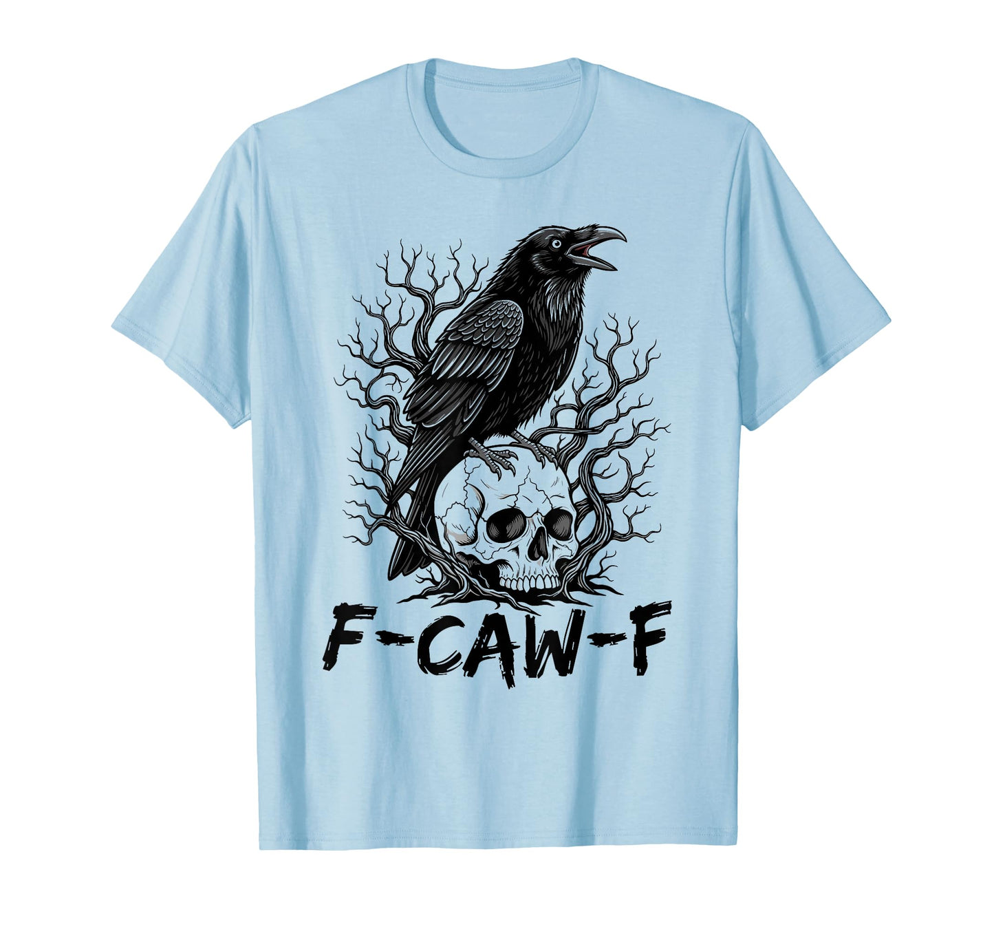 Edgy Funny Saying Retro Humor Censored Word Cool F Caw F T-Shirt