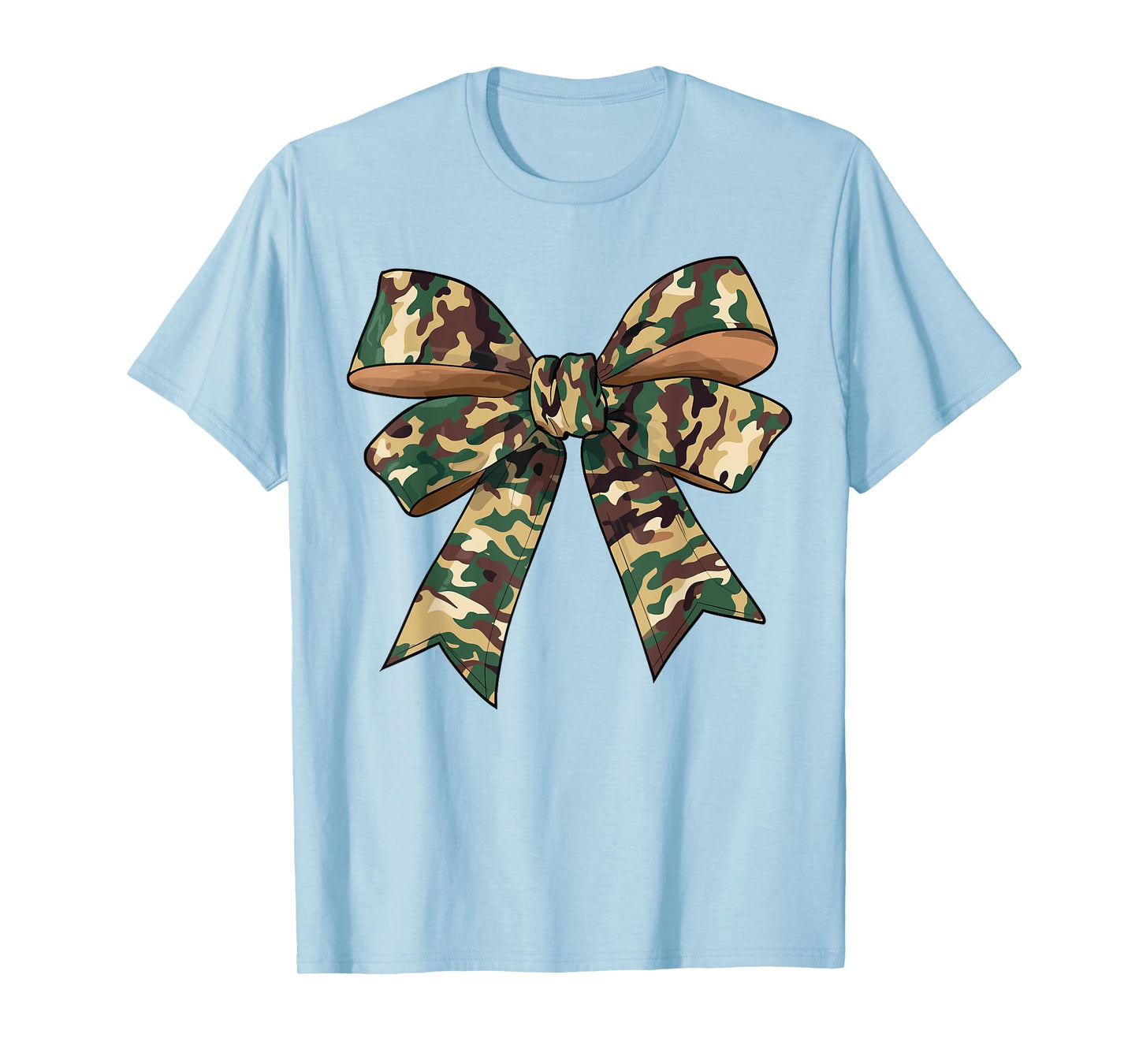 Camo Shirt Girls Camouflage Women Kids Hunting Bow Vintage T-Shirt