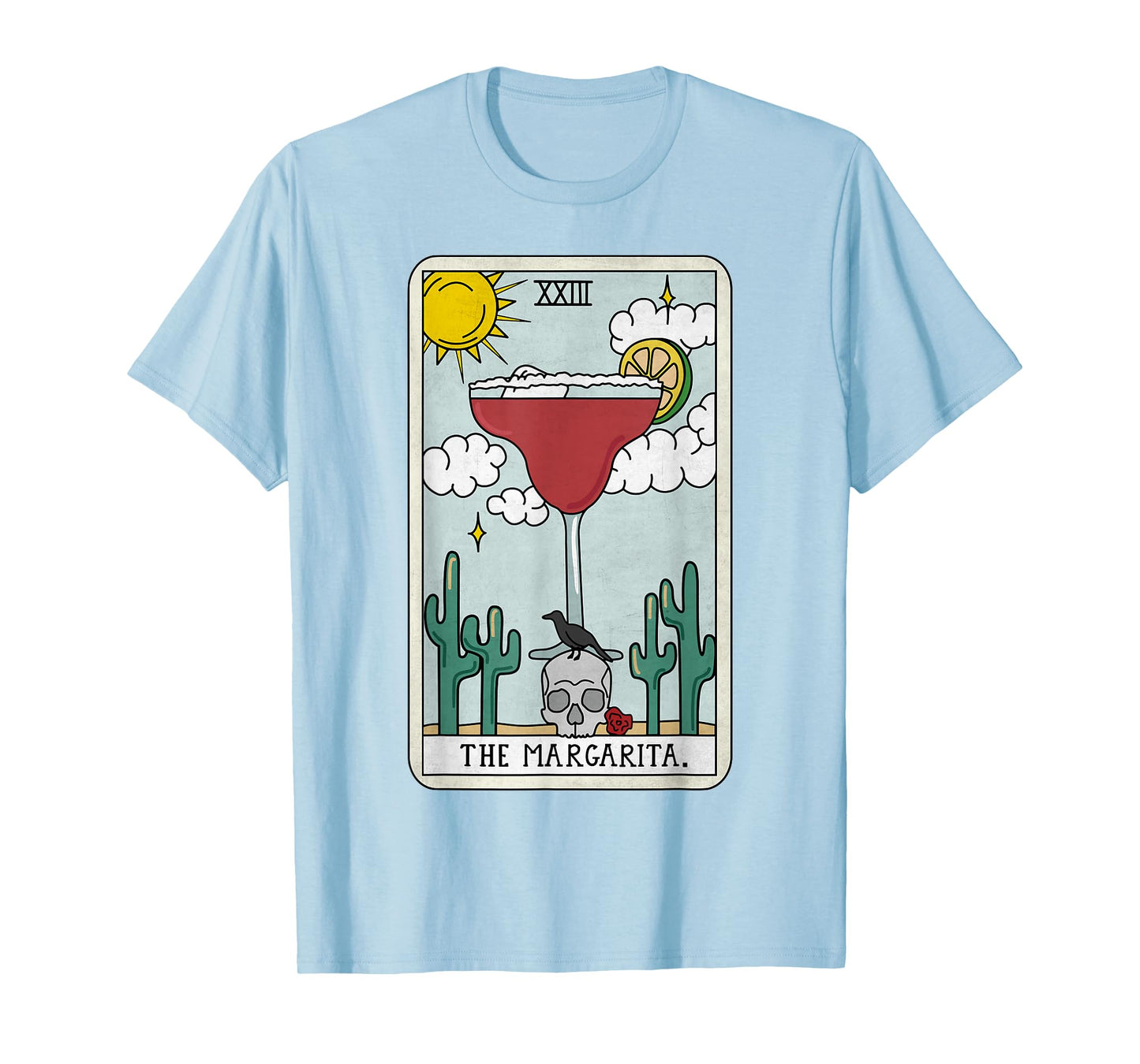 Margarita Tarot Card Cinco De Mayo Party T-Shirt