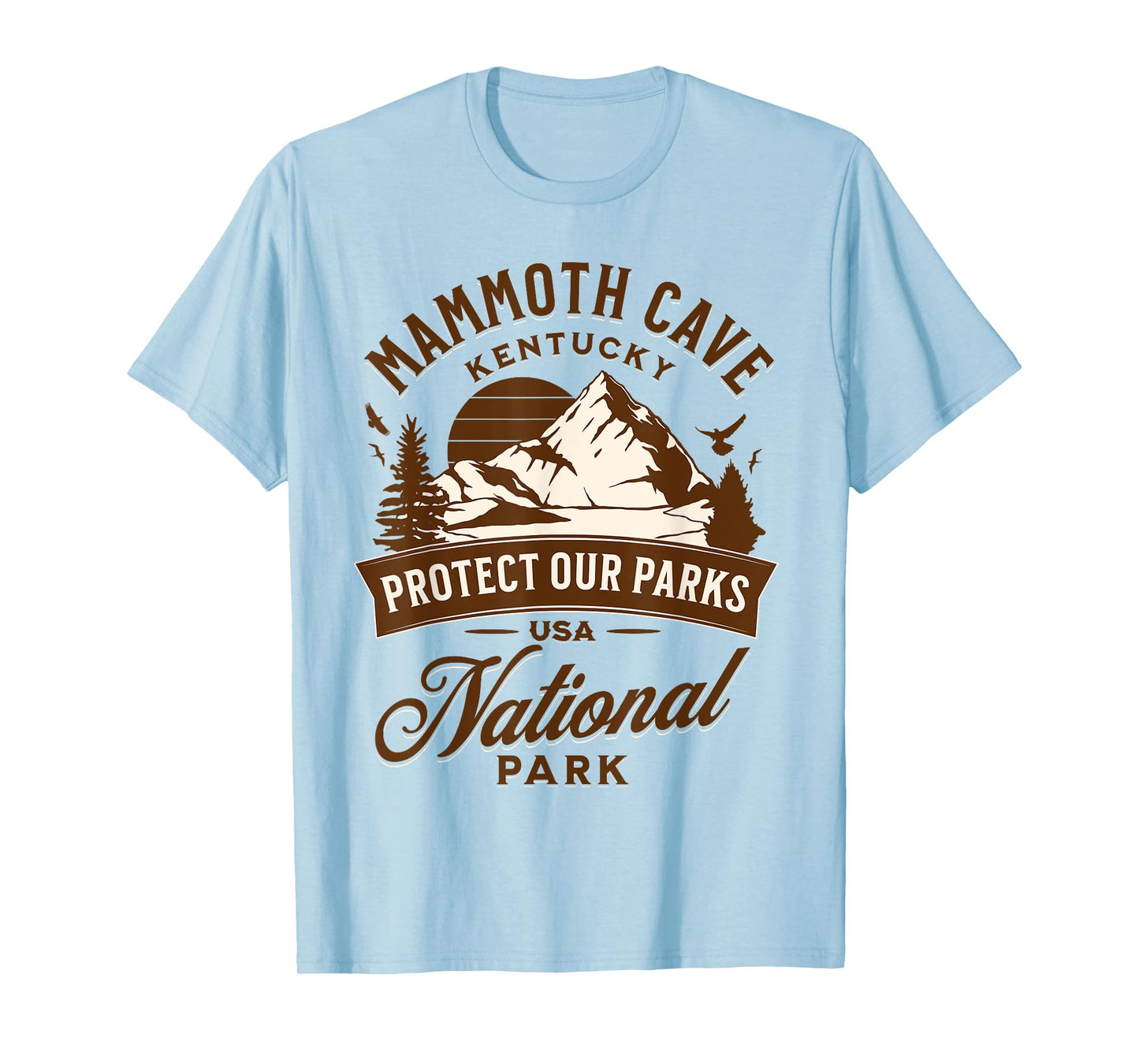 Mammoth Cave National Park Kentucky Hike Outdoors Vintage T-Shirt