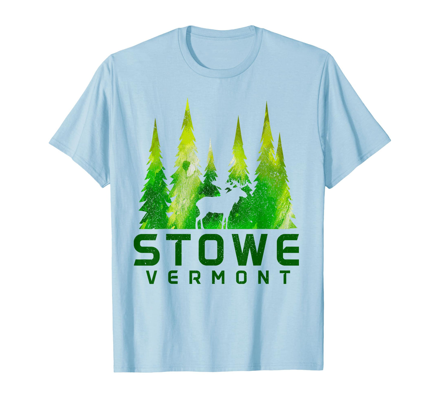 Stowe Vermont Moose Nature Lover T-Shirt