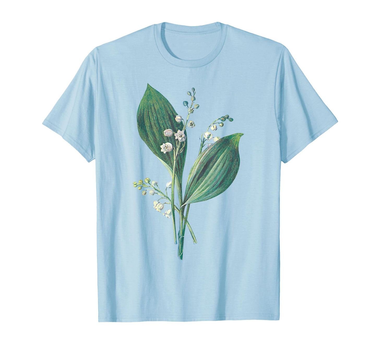 Lily of The Valley Plant Art Painting T-Shirt T-Shirt