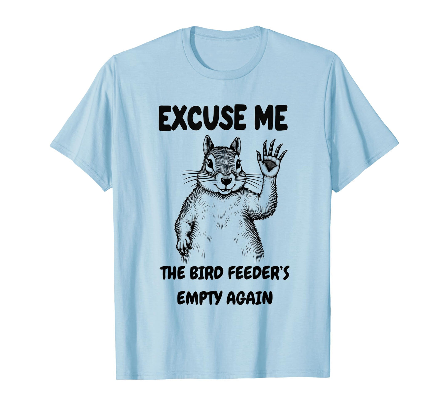Funny Chipmunk Pet Lovers ADHD Squirrel Halloween costume T-Shirt