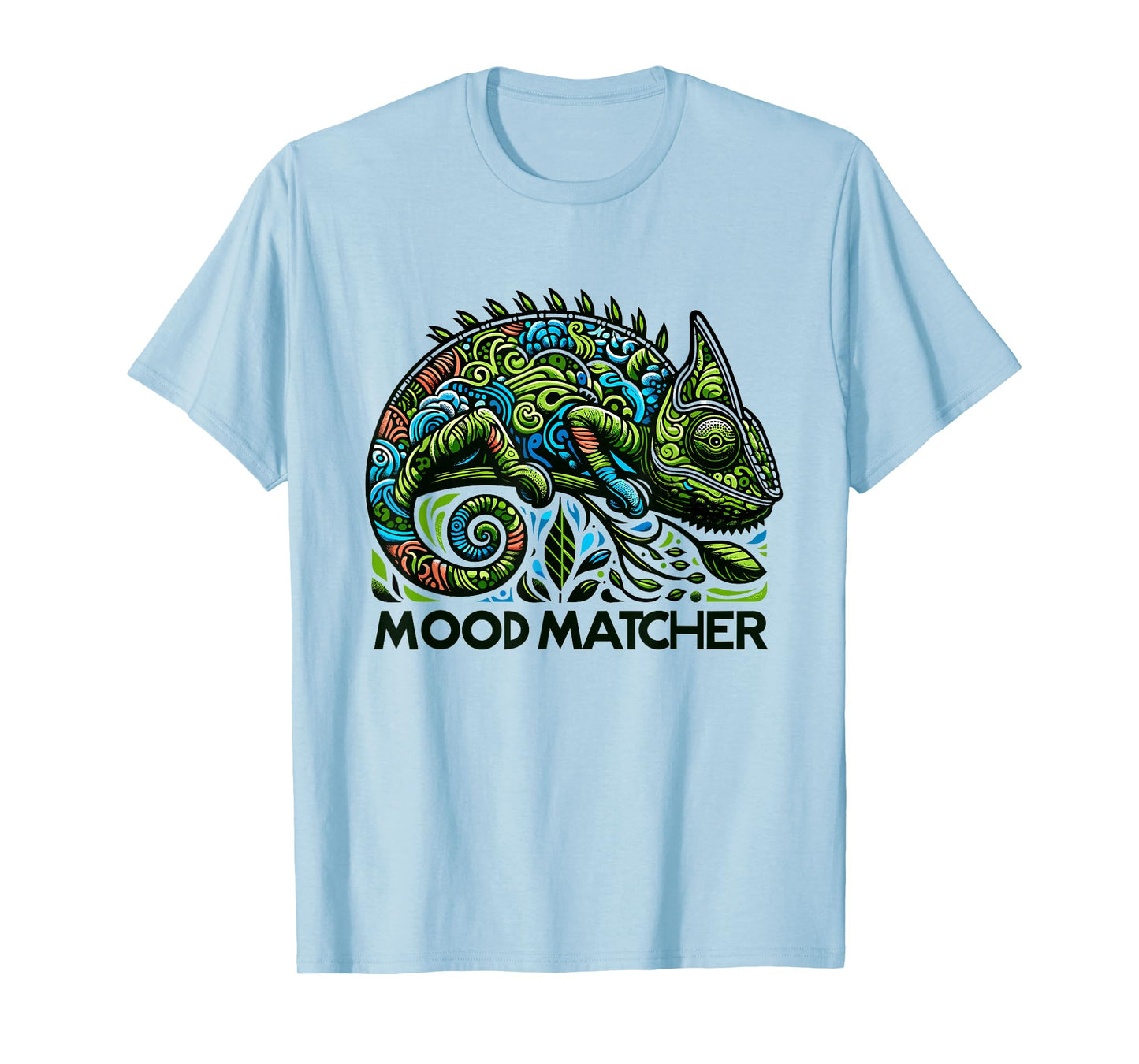 Chameleon Mood Matcher Color Changing Reptile Camouflage T-Shirt