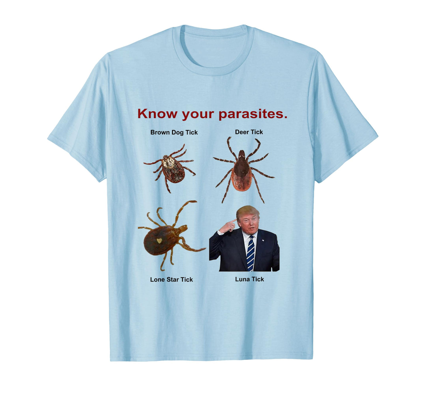 Know Your Parasites T-shirt | Trump T-Shirt