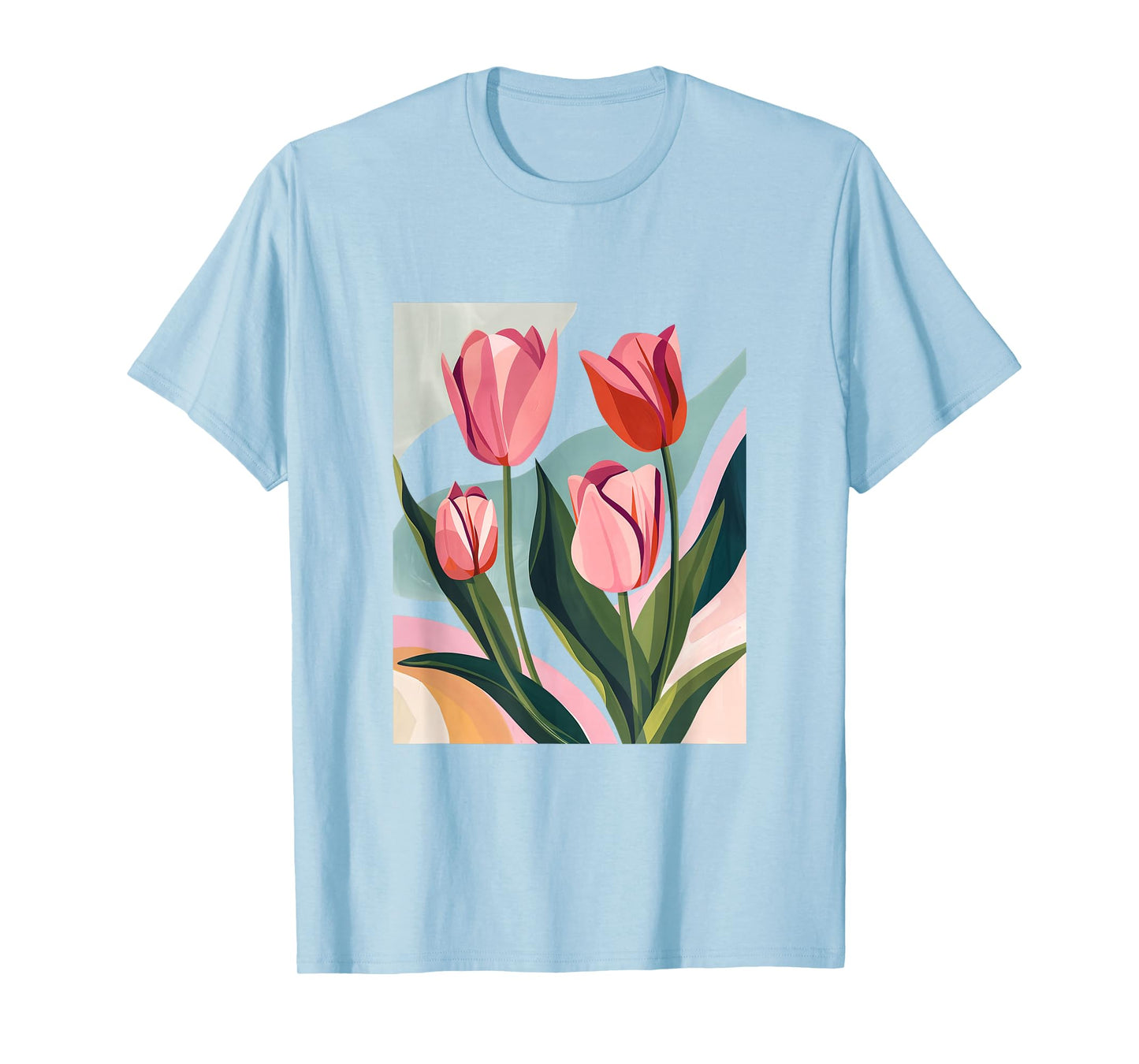 Tulip Festival Tulips Spring Flower Abstract Flower Floral T-Shirt