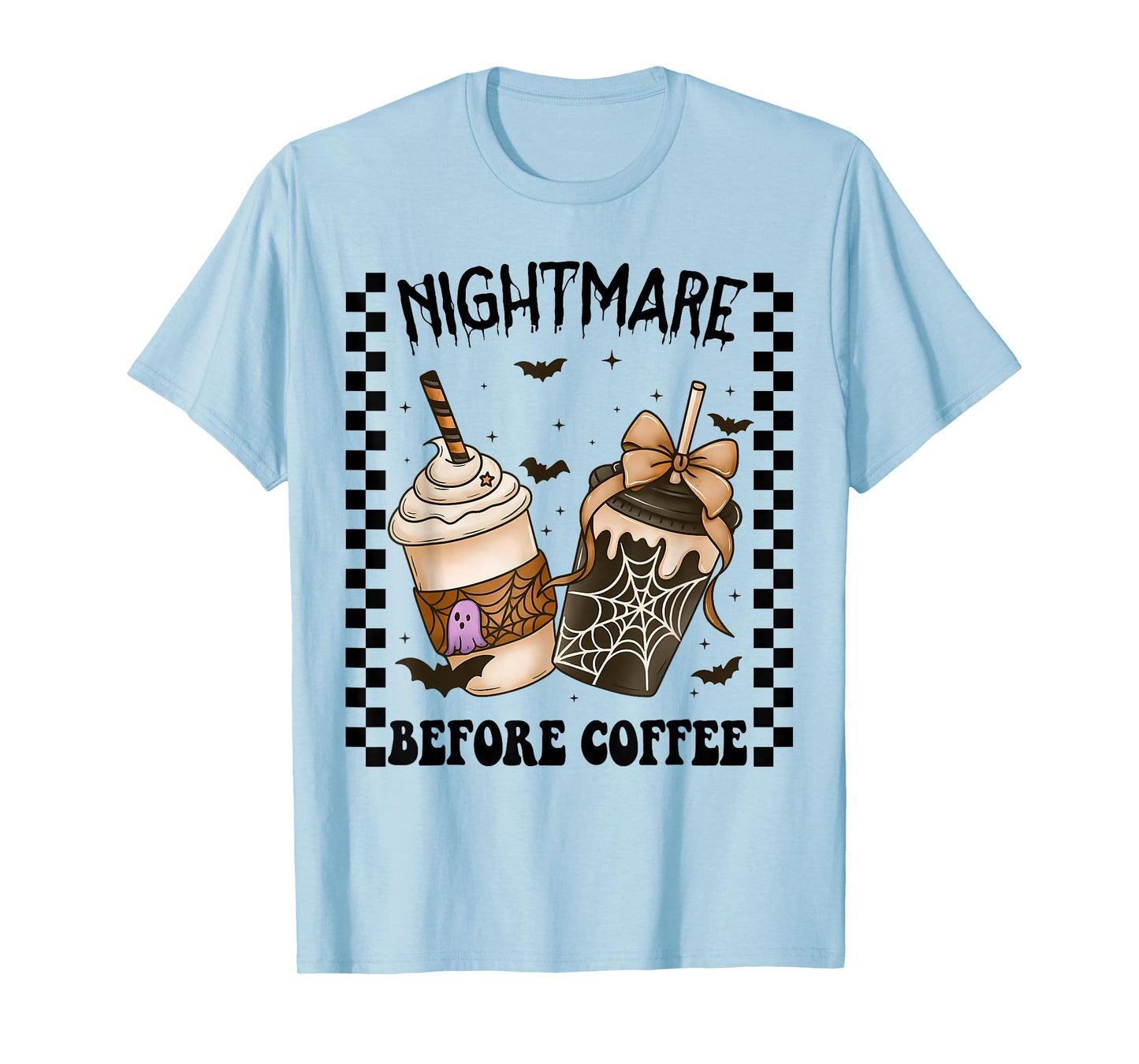 Nightmare Before Coffee Fall Funny Halloween Cute Coffee Mug T-Shirt