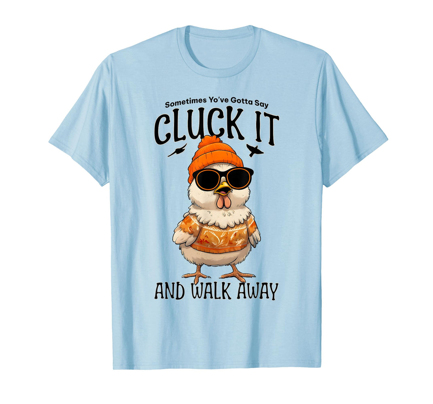 Animal Lover Educational Chicken Game F-CAW-F Rooster Meme T-Shirt