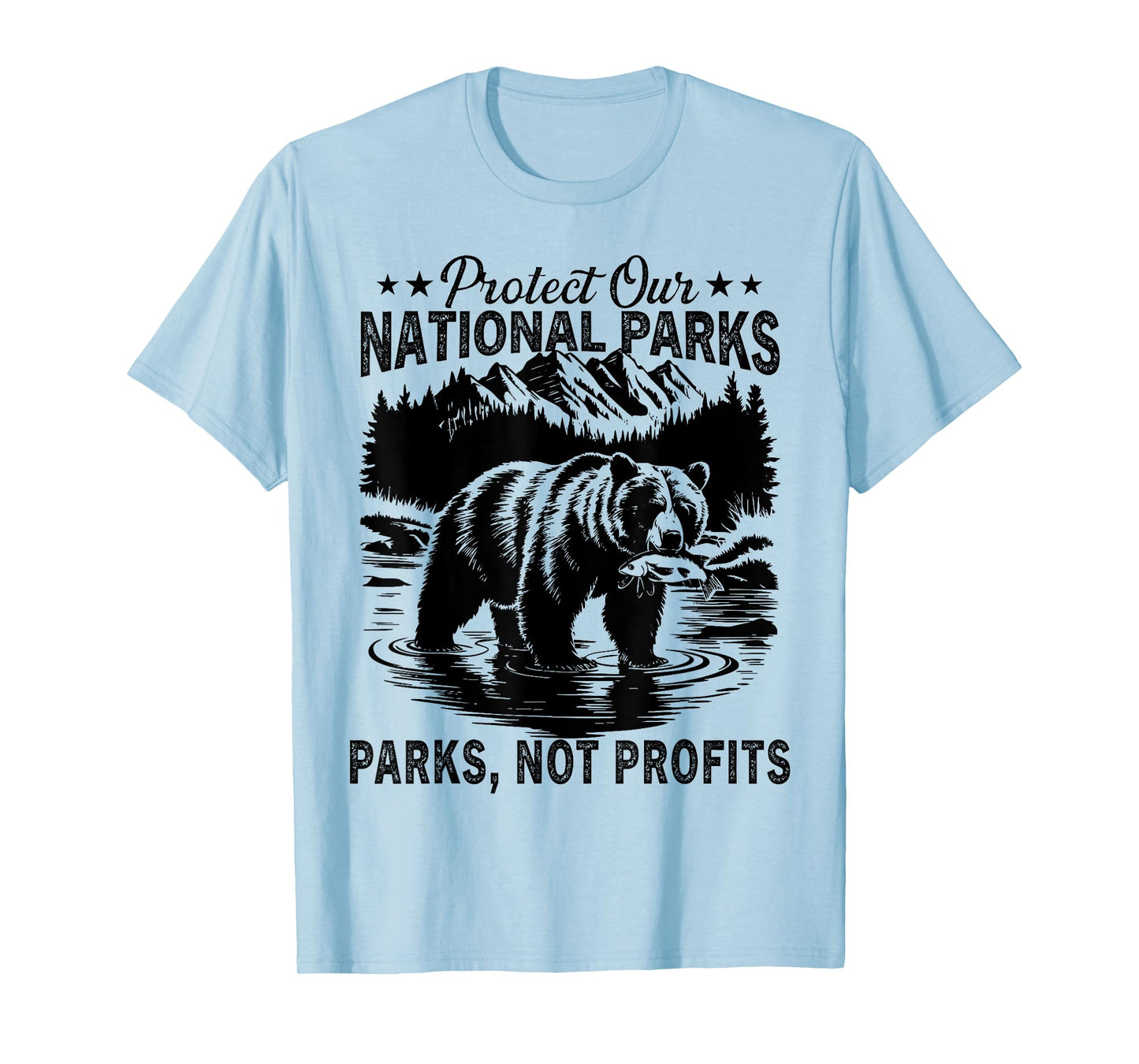 Protect Our National Parks, US Alt Resist Bear, T-Shirt