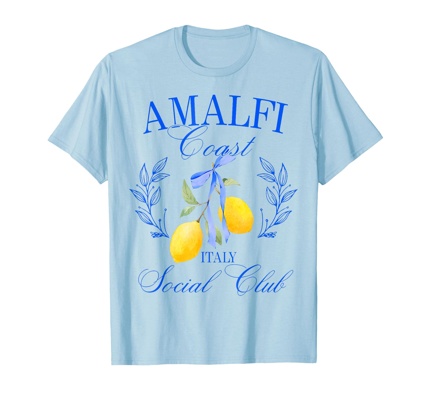 Italy Gift For Her Amalfi Coast Italy Sorrento Capri Lemons T-Shirt