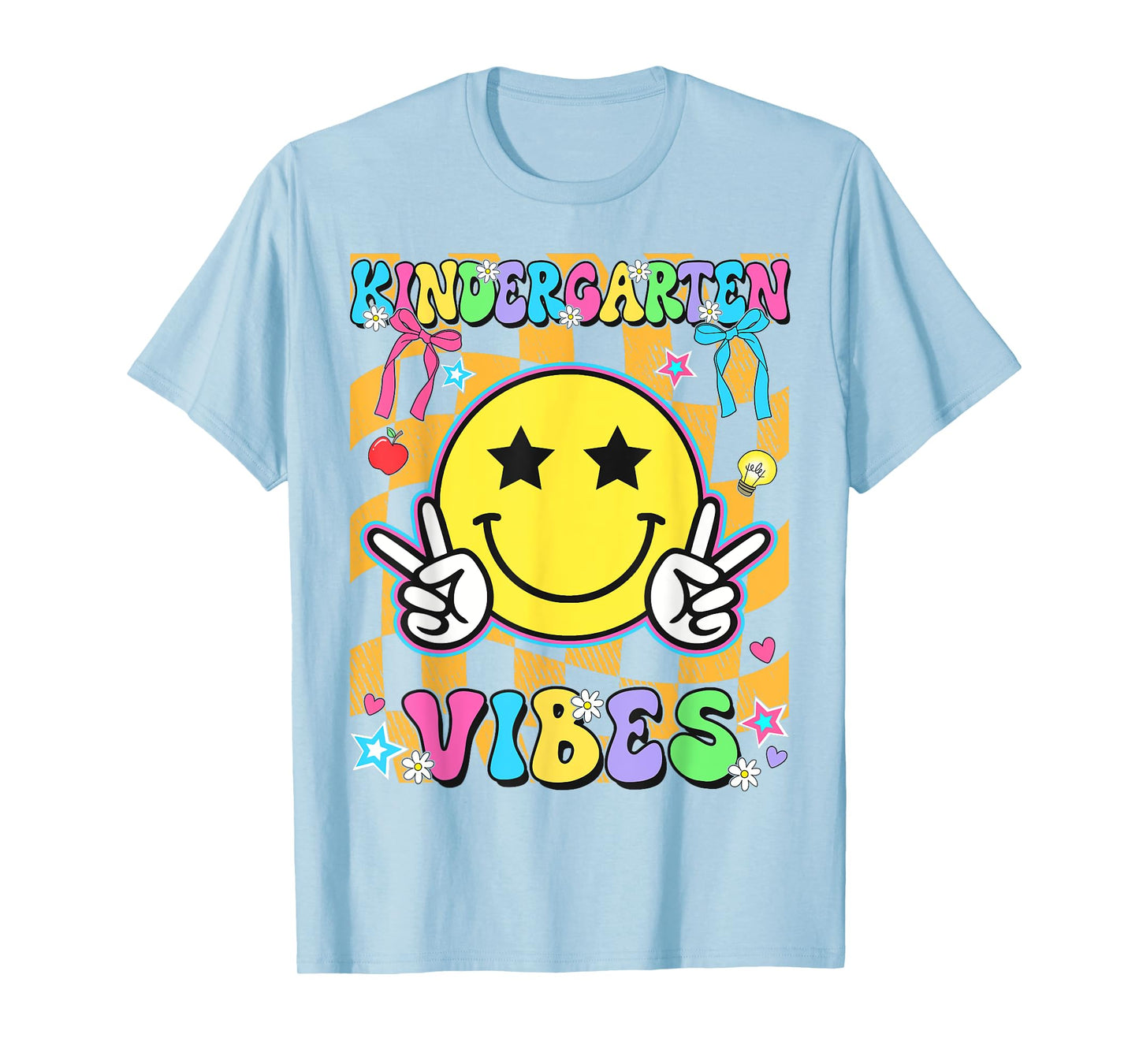 Groovy Kindergarten For Girls Boys Teacher Pre-K Preschool T-Shirt