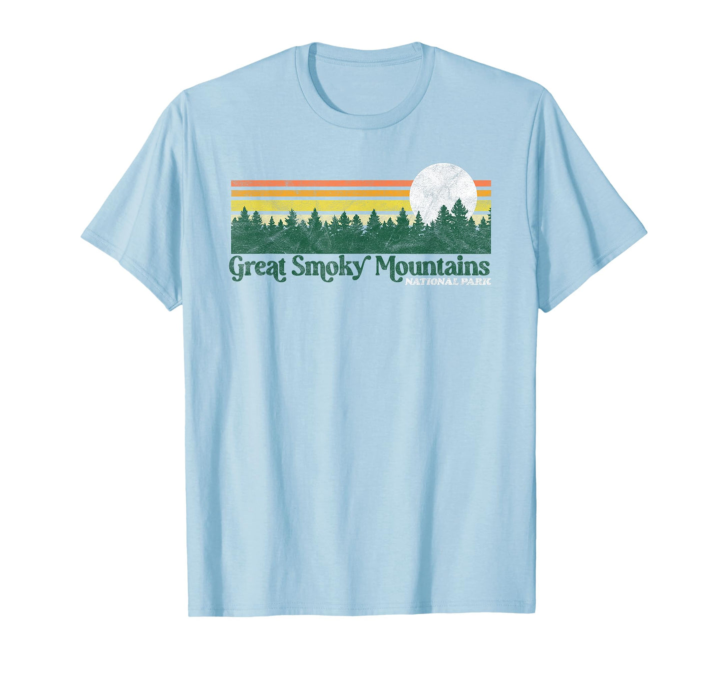 Great Smoky Mountains National Park Vintage Distressed 80s T-Shirt