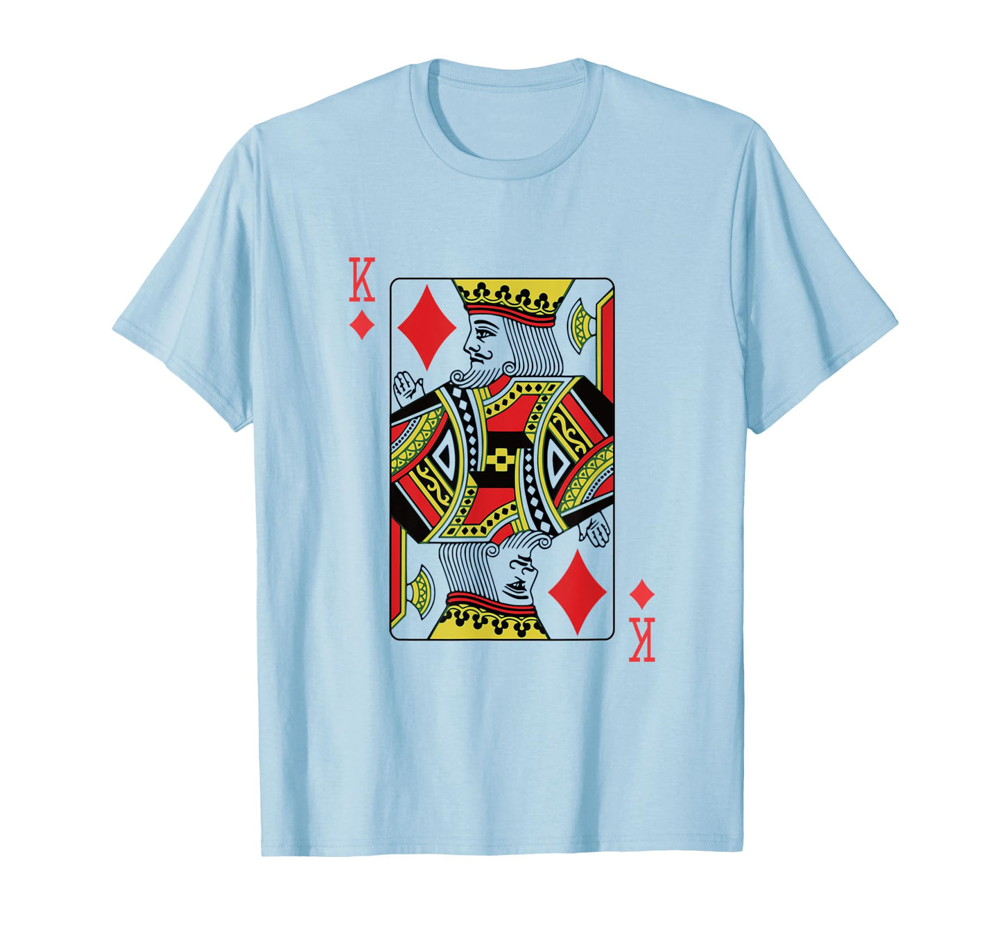 King of Diamonds Playing Card Poker T-Shirt