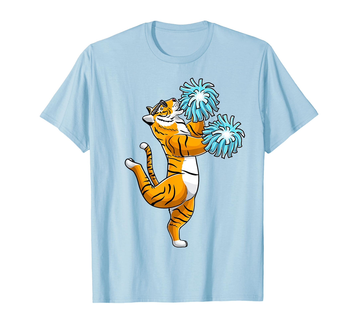 Cheerleading Tiger Cheerleader Cheer Flyer T-Shirt
