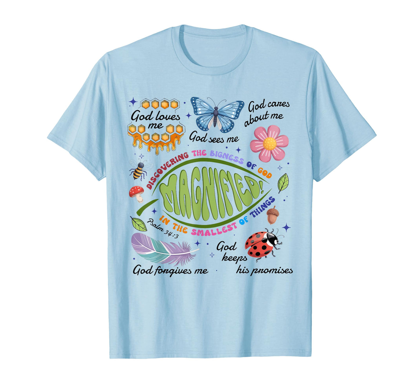 VBS 2025 Magnified Smallest Insects Adventure VBS Bible T-Shirt