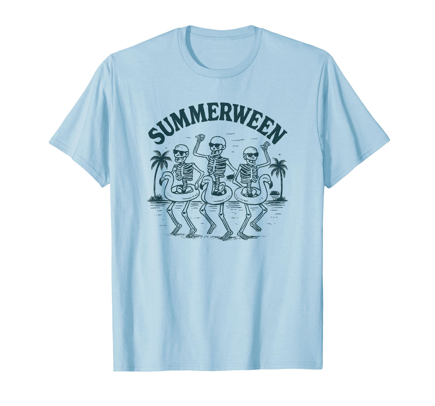 Summerween Summer Halloween Funny Summerween T-Shirt
