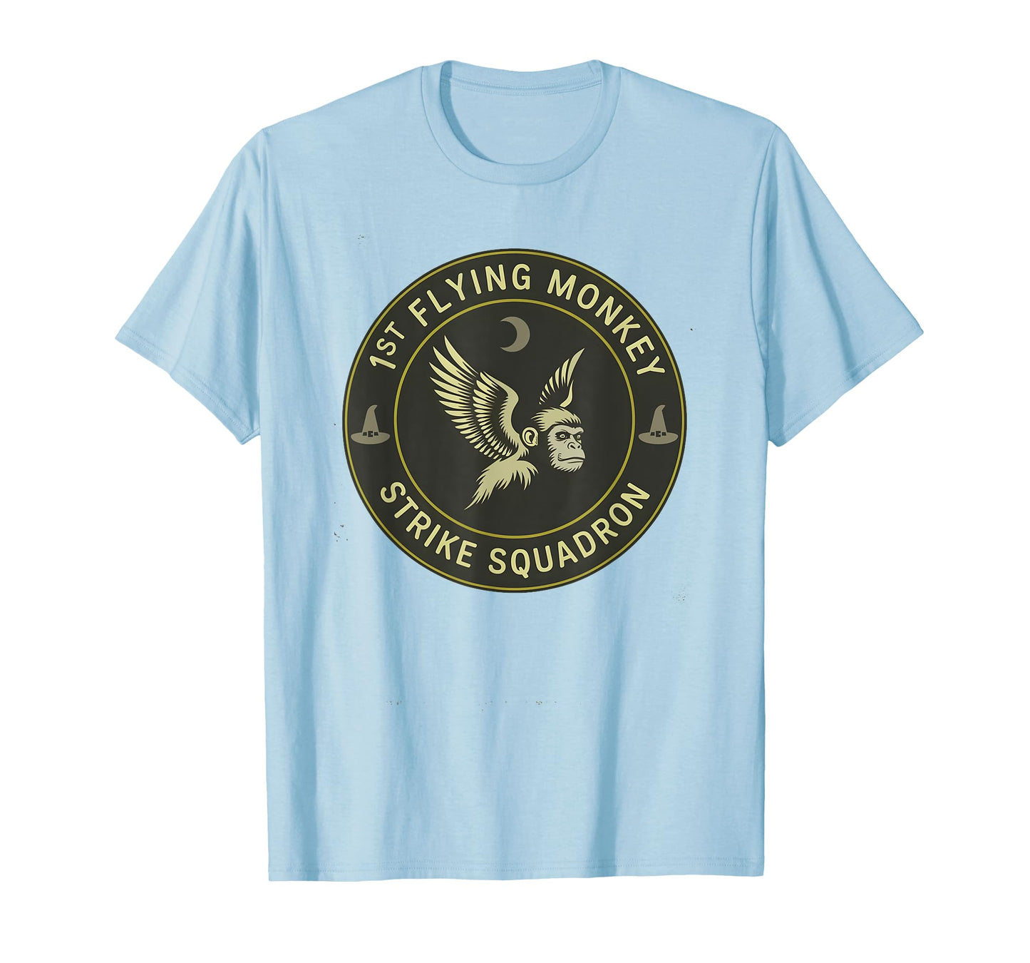 Kawaii Team Flying Monkeys Force Air Squadron Warlock T-Shirt
