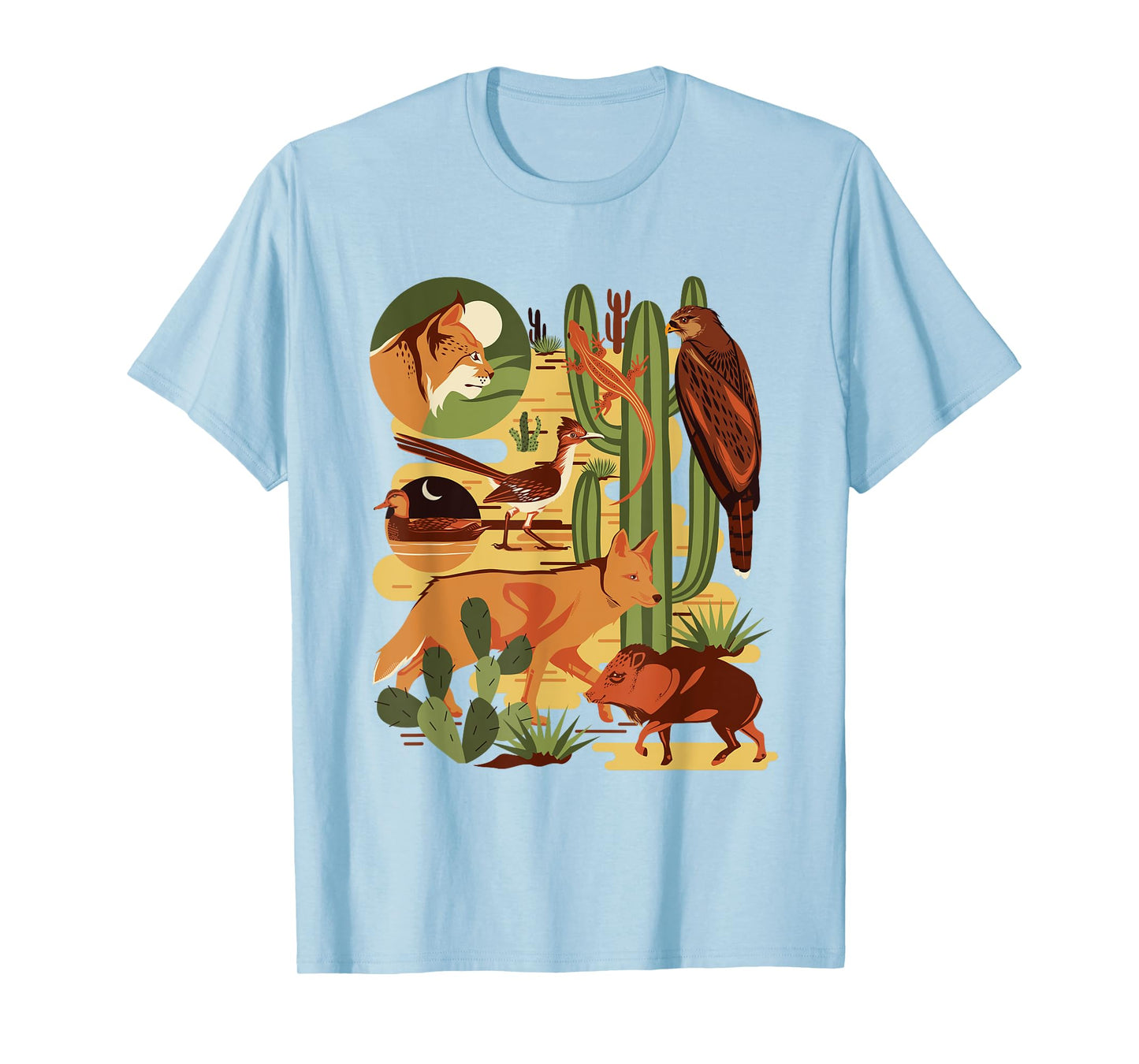 Southwestern Nature Sonoran Desert Animal Lover T-Shirt