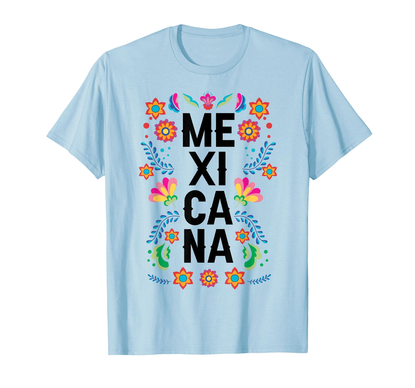 Mexicana Girl Mexican Hispanic Heritage Month Mexico Kids T-Shirt