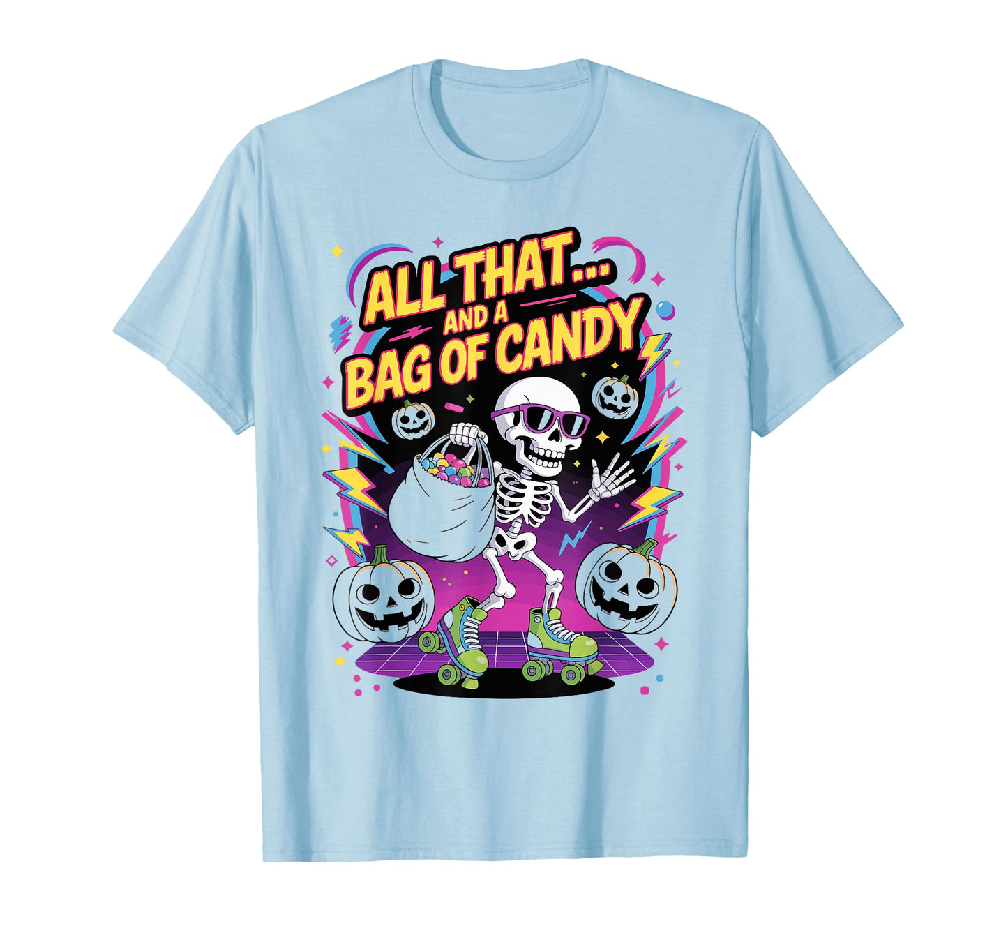 Retro 80s Funny Halloween T-Shirt