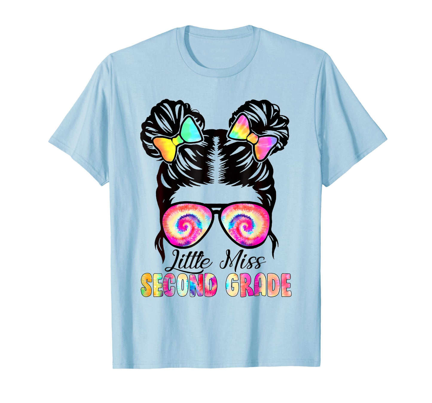 Little Miss Second Grade Girl Back To School Shirt 2nd Grade T-Shirt
