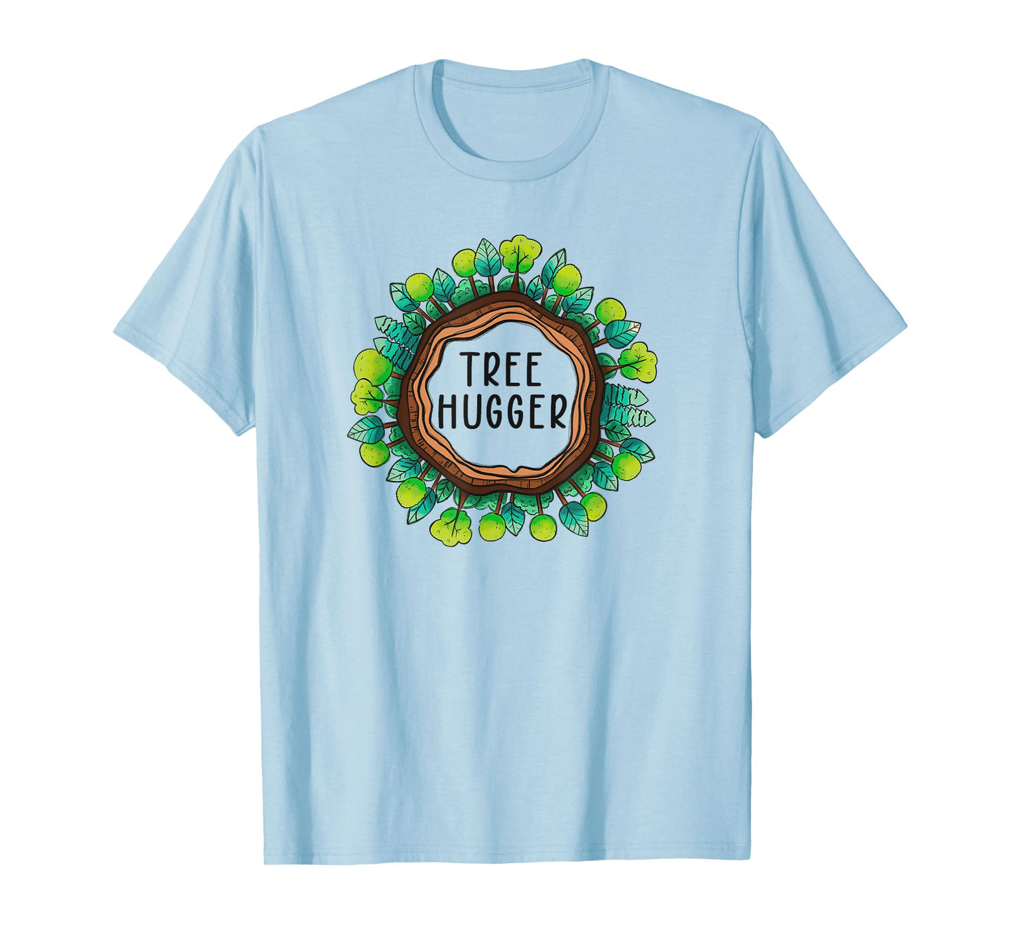 Tree Hugger Nature Environmental Protection Earth Day T-Shirt
