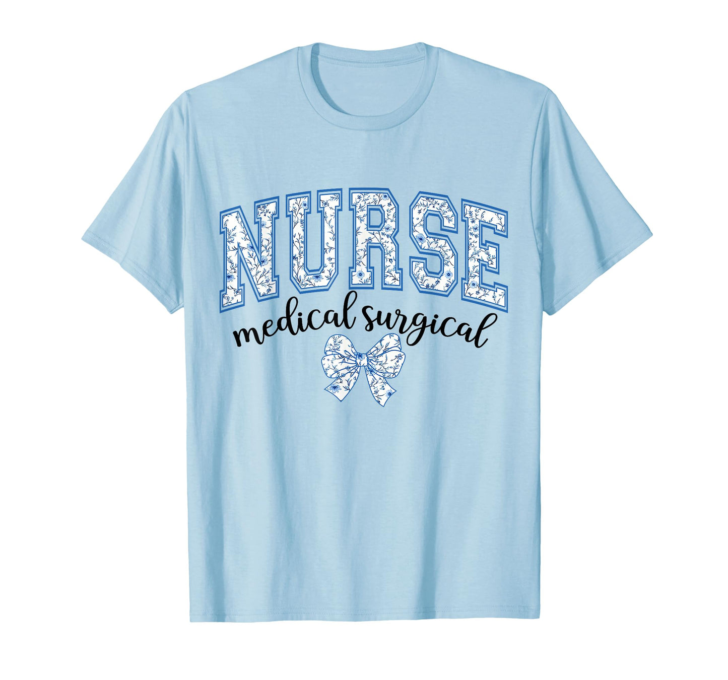 Medical-Surgical Nurse Coquette Bow Med-surg Nursing School T-Shirt