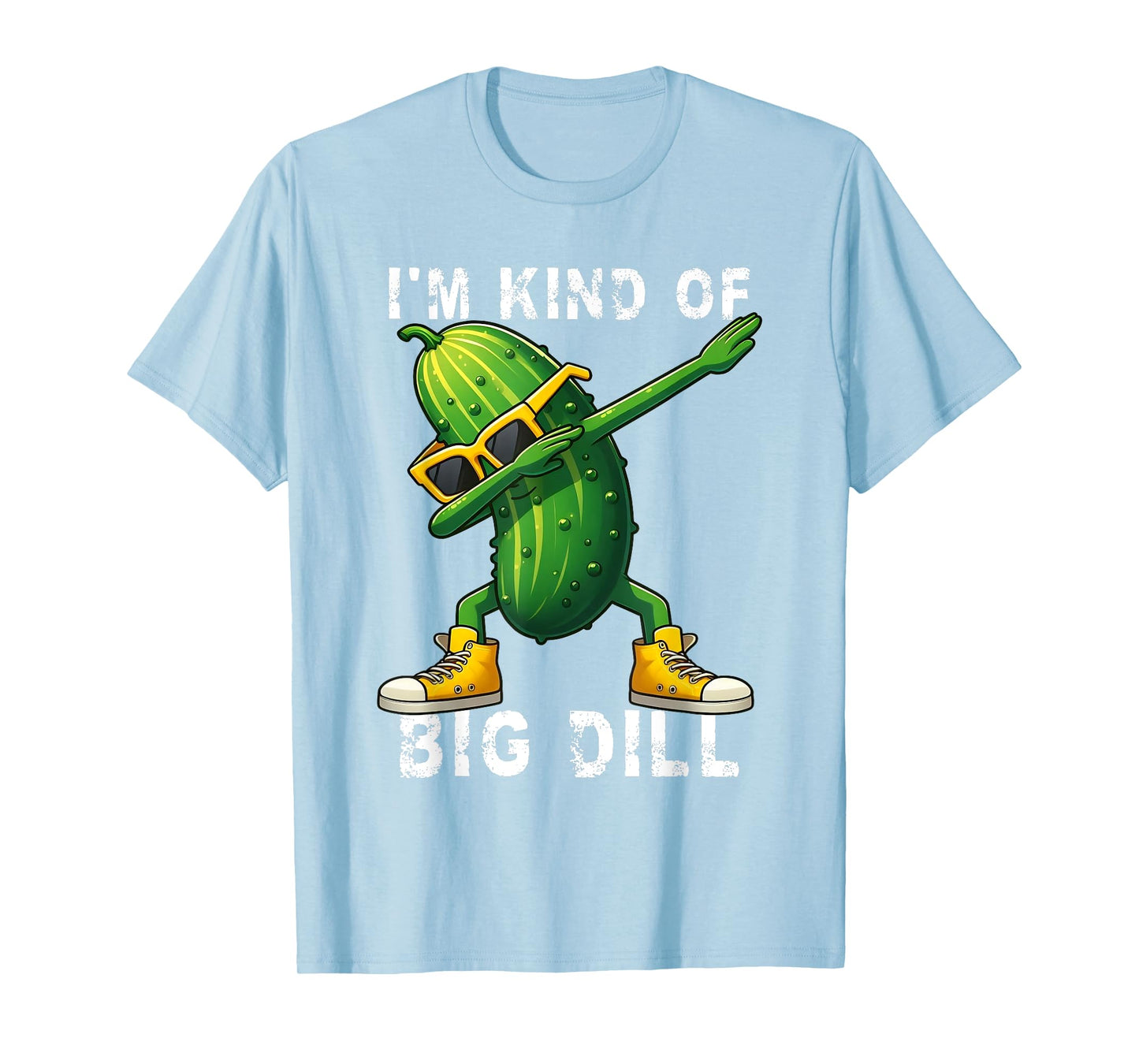 I’m Kind Of Big Dill Pickle Dabbing Halloween Cucumber T-Shirt