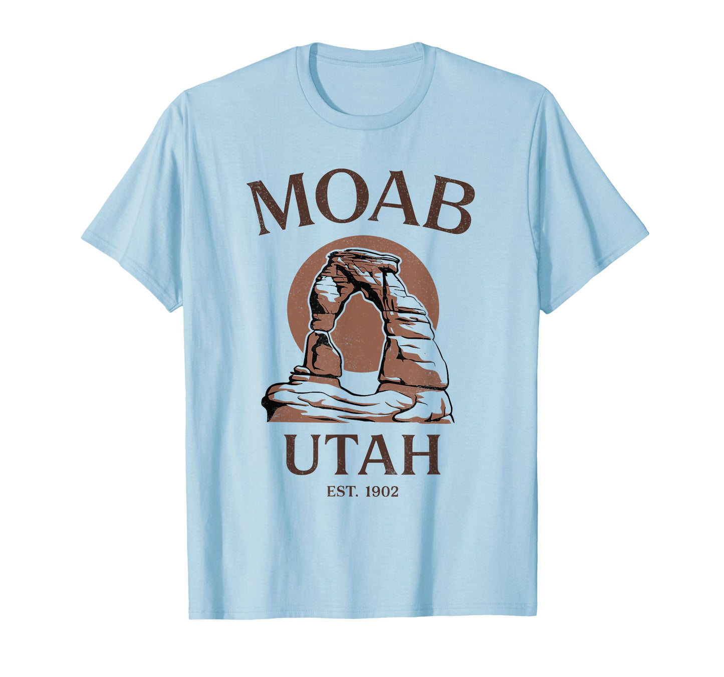 Vintage Moab Souvenir Big 5 Utah Mighty Five National Park T-Shirt