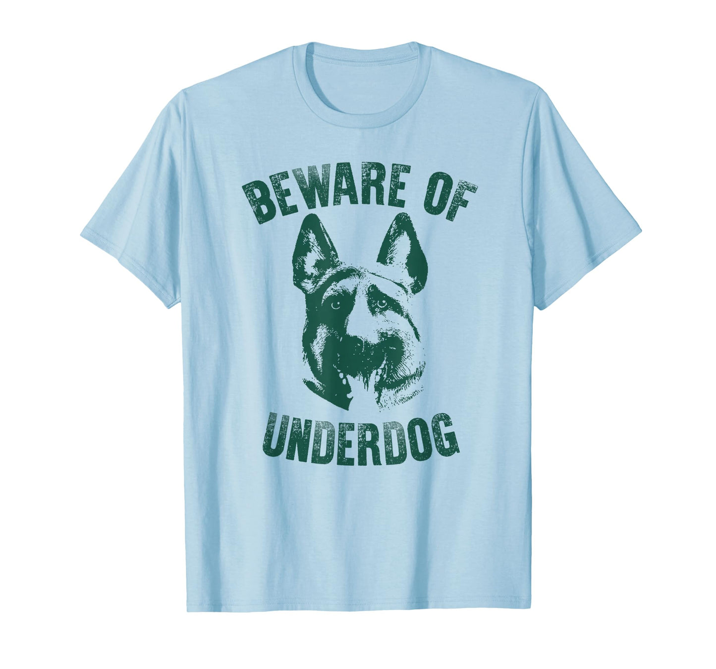!RALUPOP Beware of Underdog T-Shirt | Philadelphia Underdog Mask Shirt - Grey, Men's Medium