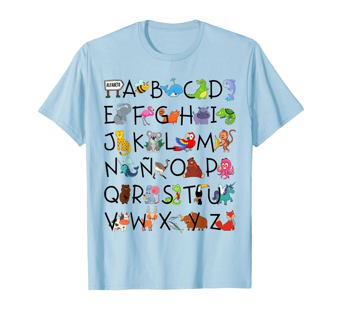SPANISH ALPHABET, MAESTRA, SPANISH TEACHER T-Shirt