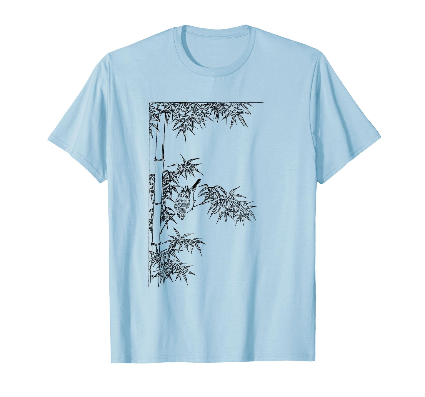 Bamboo plant with a bird T-Shirt