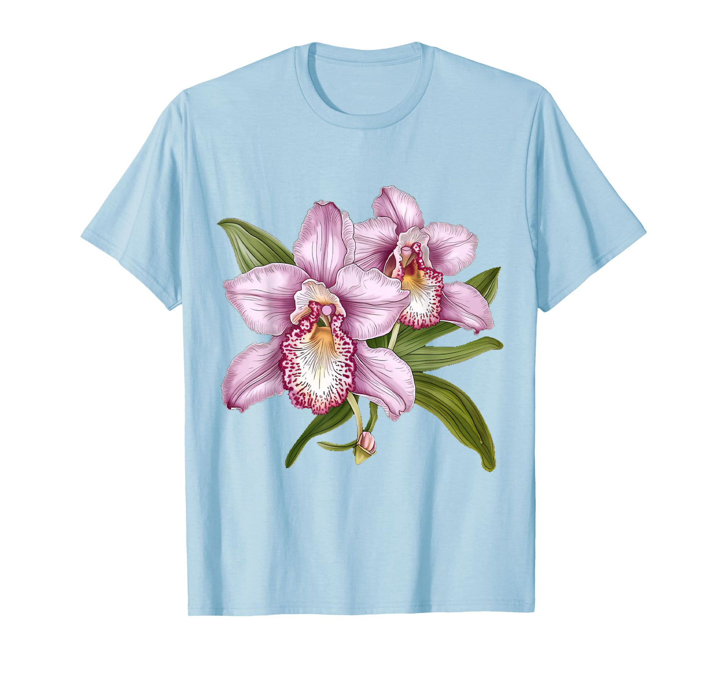 Cattleya Orchid Flower Orchids Lover T-Shirt