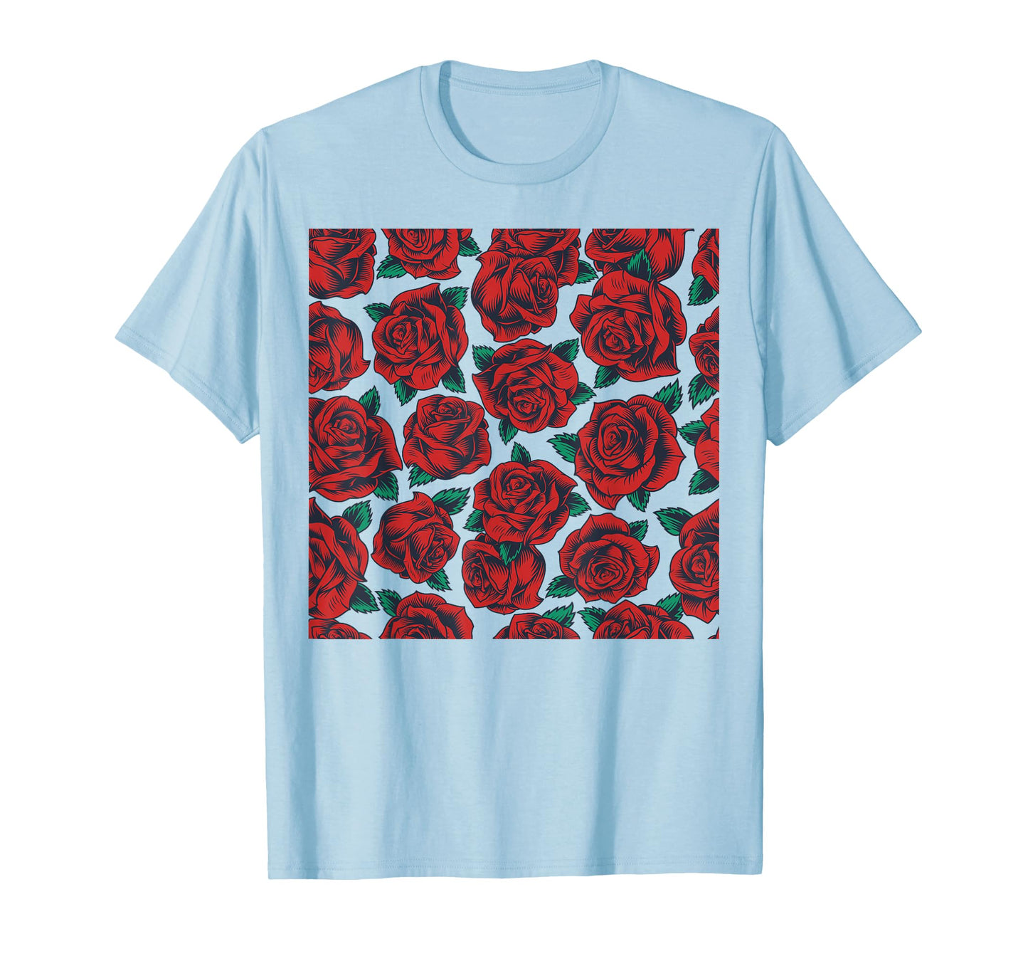 Red Rose Flower T-Shirt