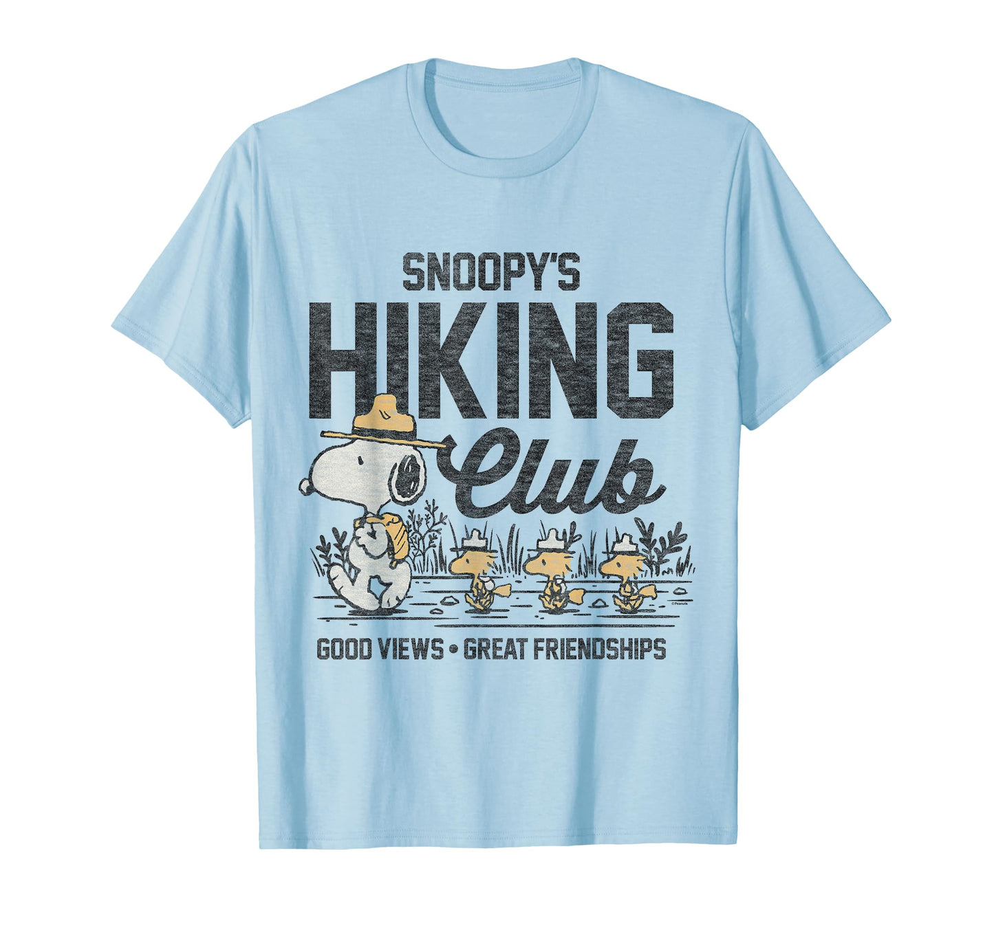 Peanuts - Snoopy's Hiking Club T-Shirt