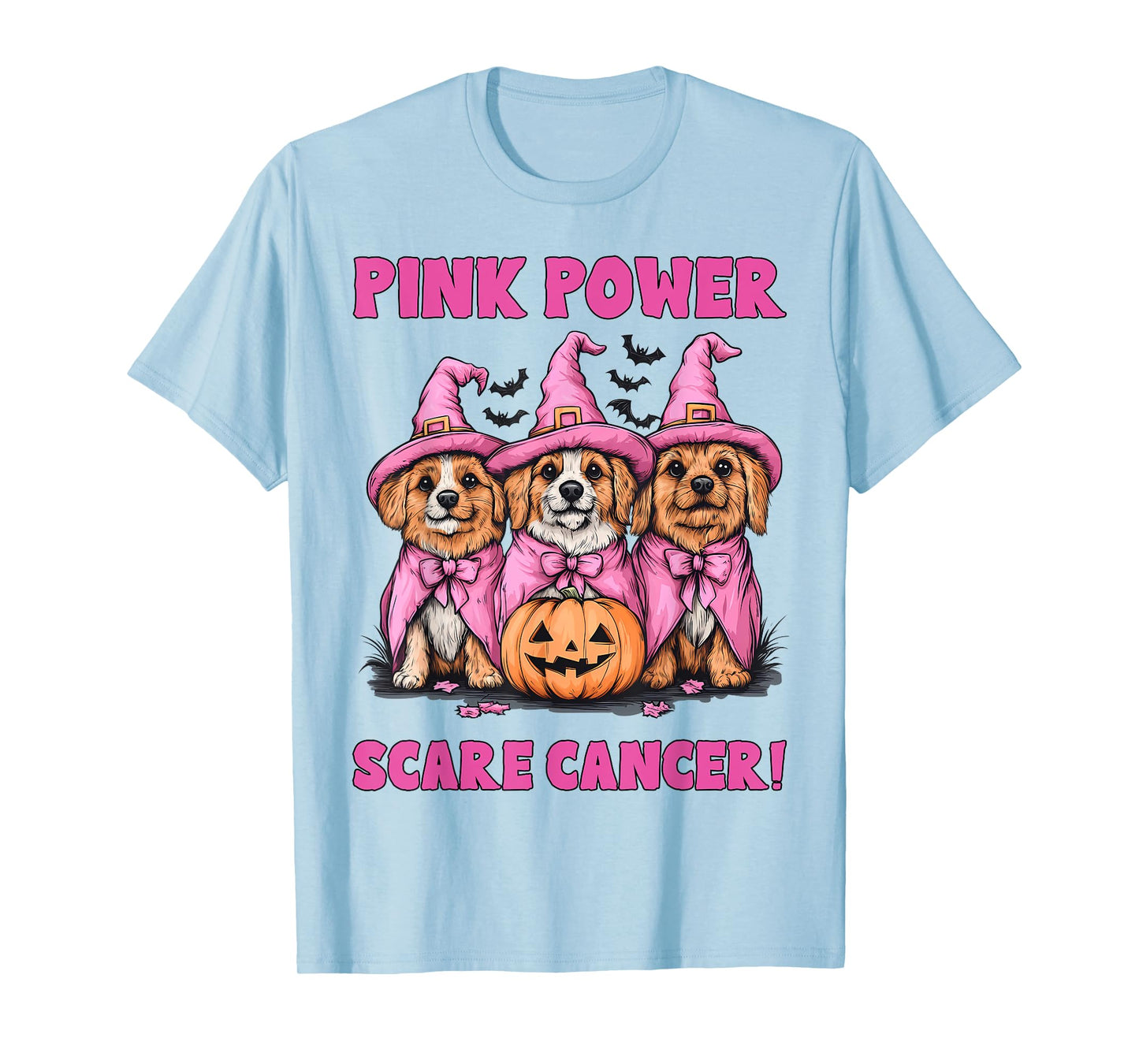In October We Wear Pink Australian Shepherd Breast Cancer T-Shirt