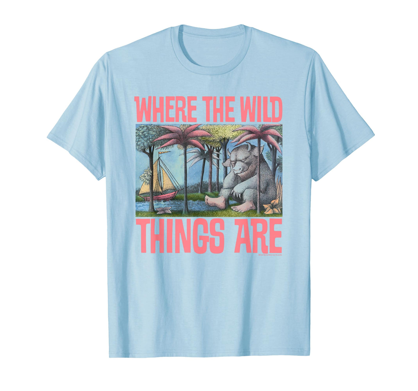 Where the Wild Things Are Cover T-Shirt
