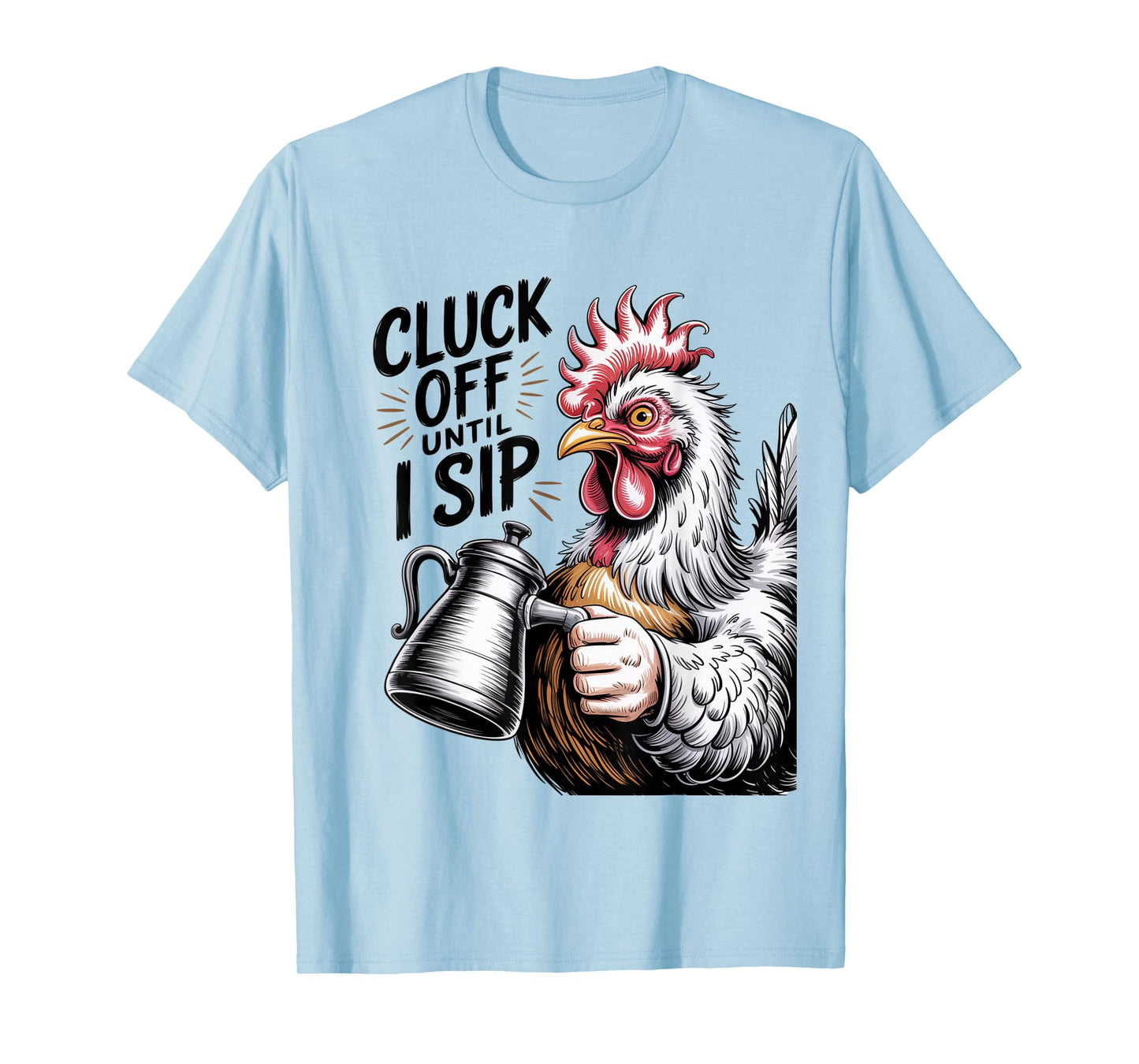 Funny Coffee Lover F-CAW-F Cawfee T-Shirt