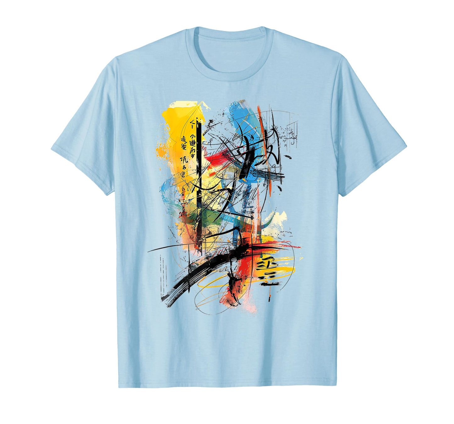 Art Colorful Drawing Abstract Painting Graphic Art T-Shirt