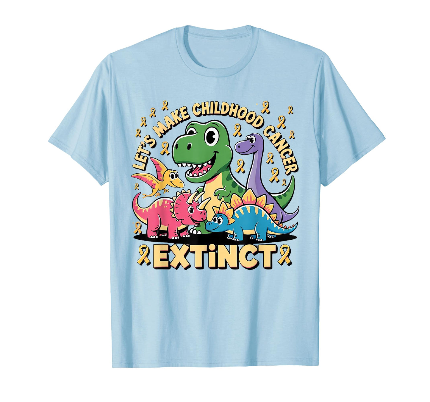 Making Childhood Cancer Extinct PEDS ONC Pediatric Oncology T-Shirt